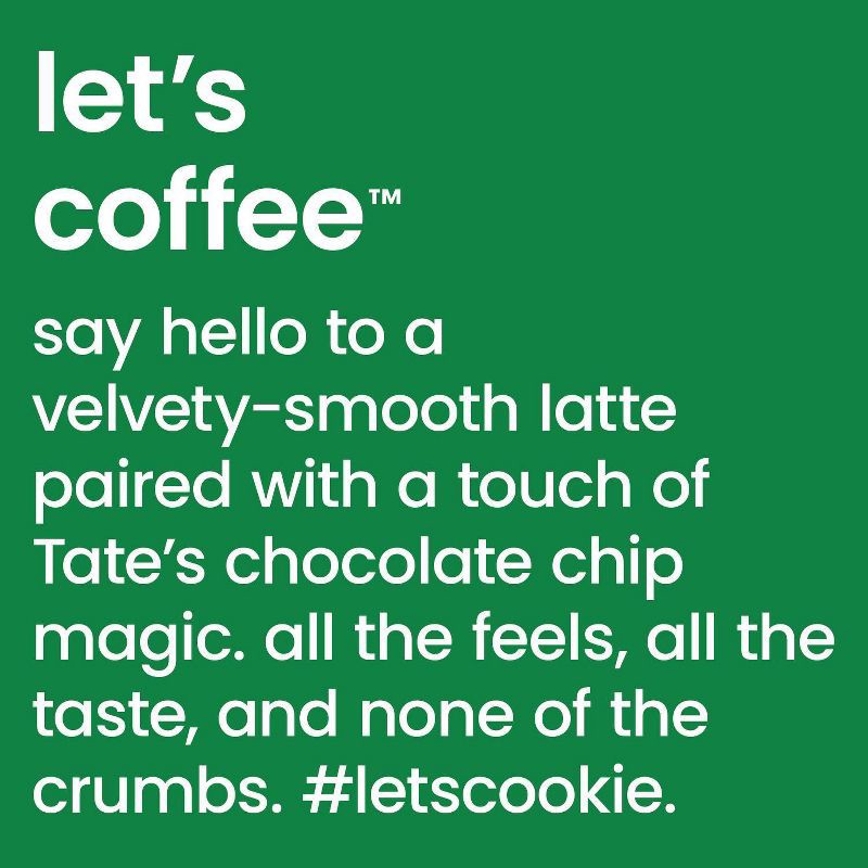 slide 6 of 6, Happy Tate's Chocolate Chip Latte RTD - 11 fl oz, 11 fl oz