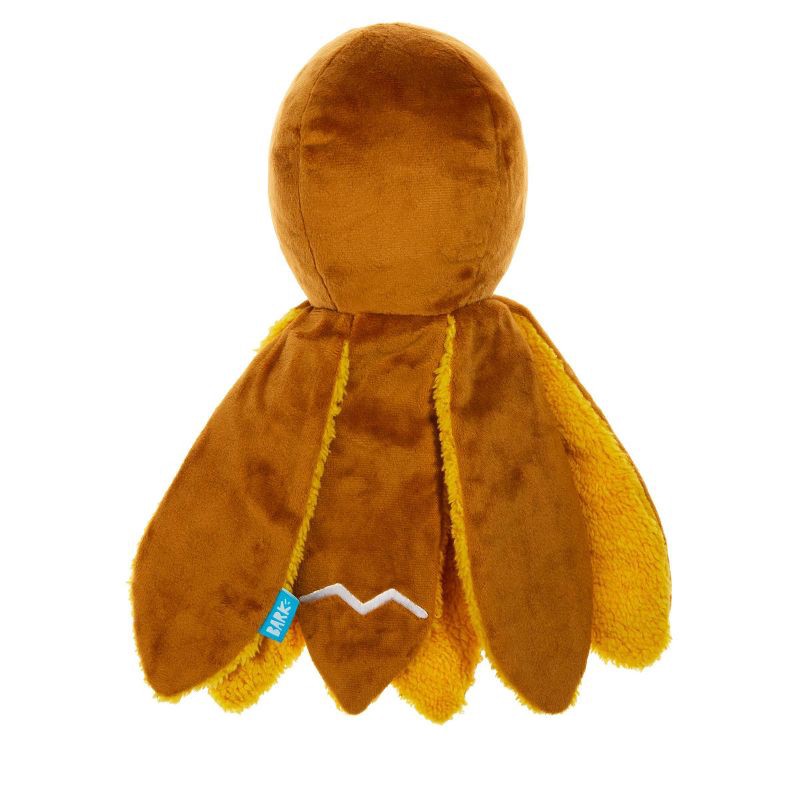 slide 2 of 4, BARK Howly Jowly Holidays Happy Olliedays Plush Dog Toy, 1 ct