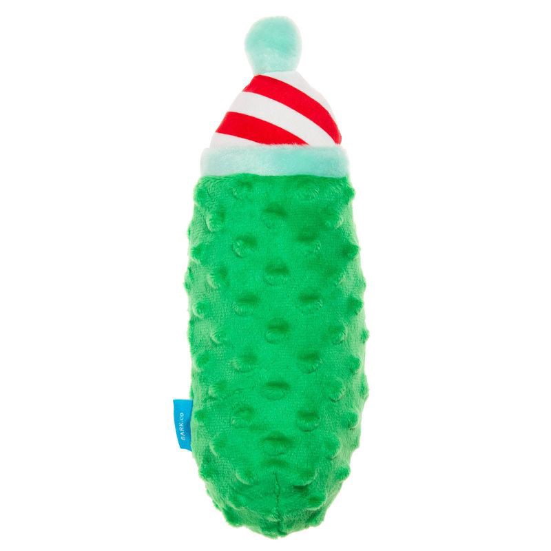 slide 2 of 4, BARK Howly Jowly Holidays Jolly Old St. Pick Food Shaped Plush Dog Toy, 1 ct