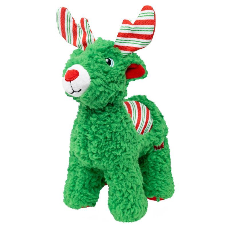 slide 4 of 5, KONG Holiday Sherp Reindeer Animal Dog Toy, 1 ct