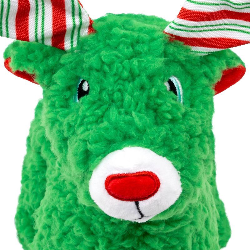 slide 5 of 5, KONG Holiday Sherp Reindeer Animal Dog Toy, 1 ct