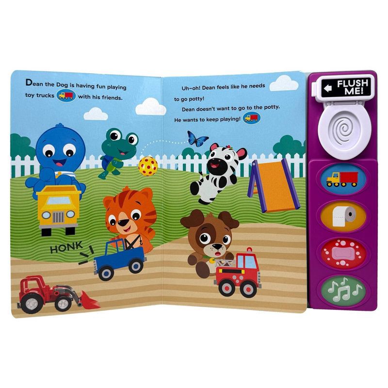 slide 3 of 7, Baby Einstein; Everybody Goes Potty Sound Board Book (Board Book), 1 ct