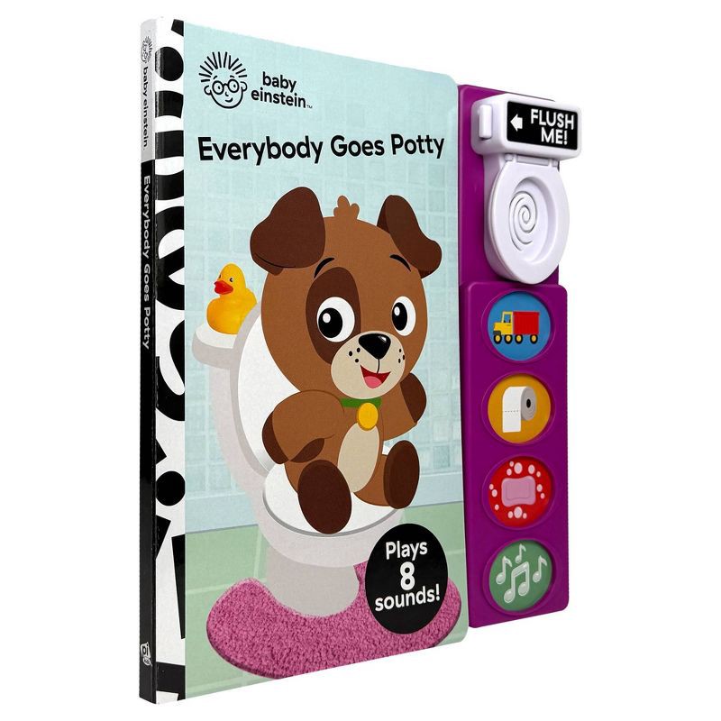 slide 5 of 7, Baby Einstein; Everybody Goes Potty Sound Board Book (Board Book), 1 ct