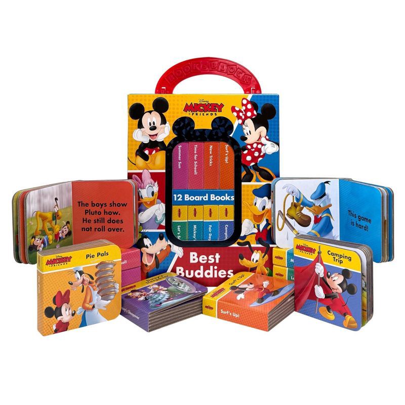 slide 2 of 19, Mickey Mouse & Friends Mickey and Friends: Best Buddies My First Library 12 Book Set (Board Book), 1 ct