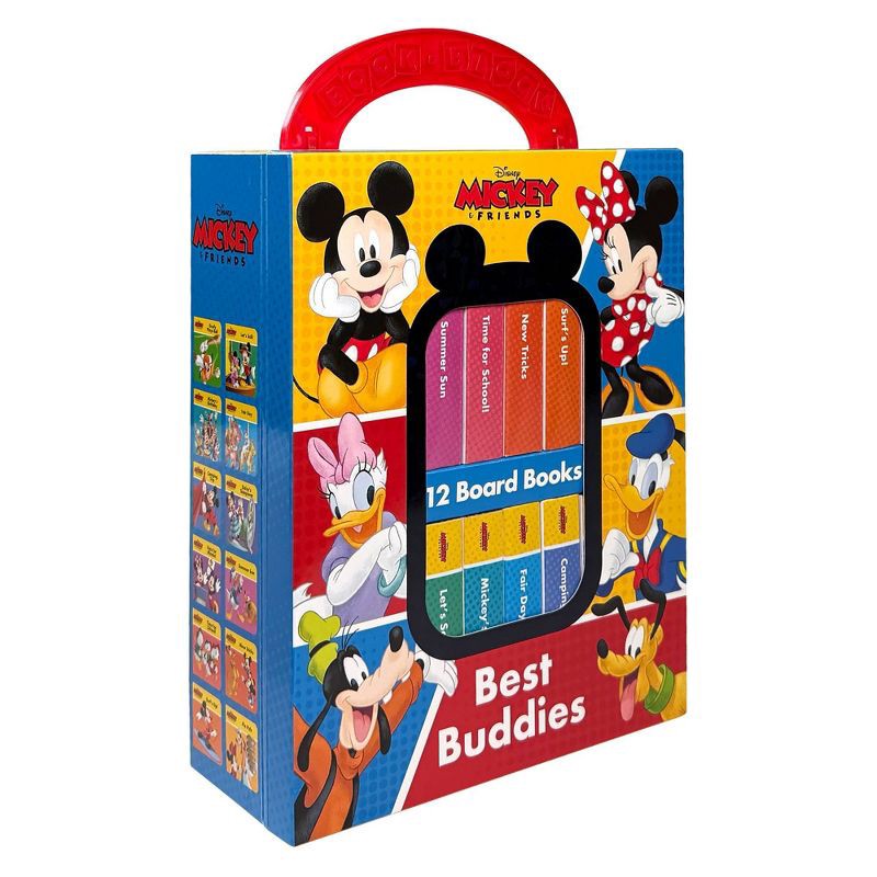slide 4 of 19, Mickey Mouse & Friends Mickey and Friends: Best Buddies My First Library 12 Book Set (Board Book), 1 ct
