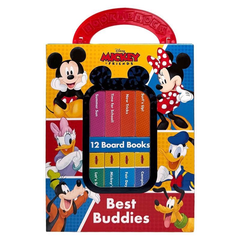 slide 1 of 19, Mickey Mouse & Friends Mickey and Friends: Best Buddies My First Library 12 Book Set (Board Book), 1 ct