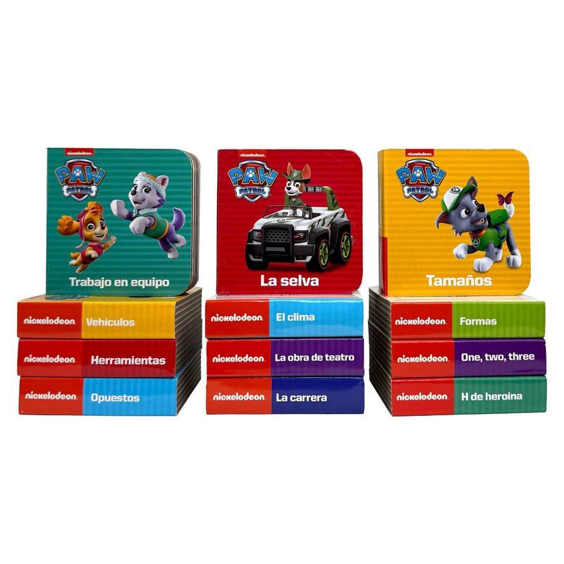 slide 3 of 19, PAW Patrol Spanish My First Library 12 Book Set (Board Book), 1 ct