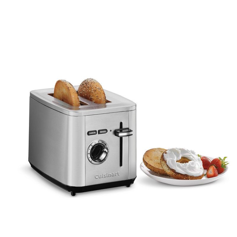 slide 2 of 5, Cuisinart 2 Slice Classic Stainless Steel Toaster, 1 ct