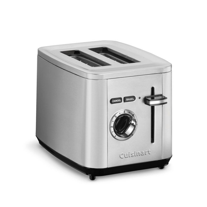 slide 3 of 5, Cuisinart 2 Slice Classic Stainless Steel Toaster, 1 ct