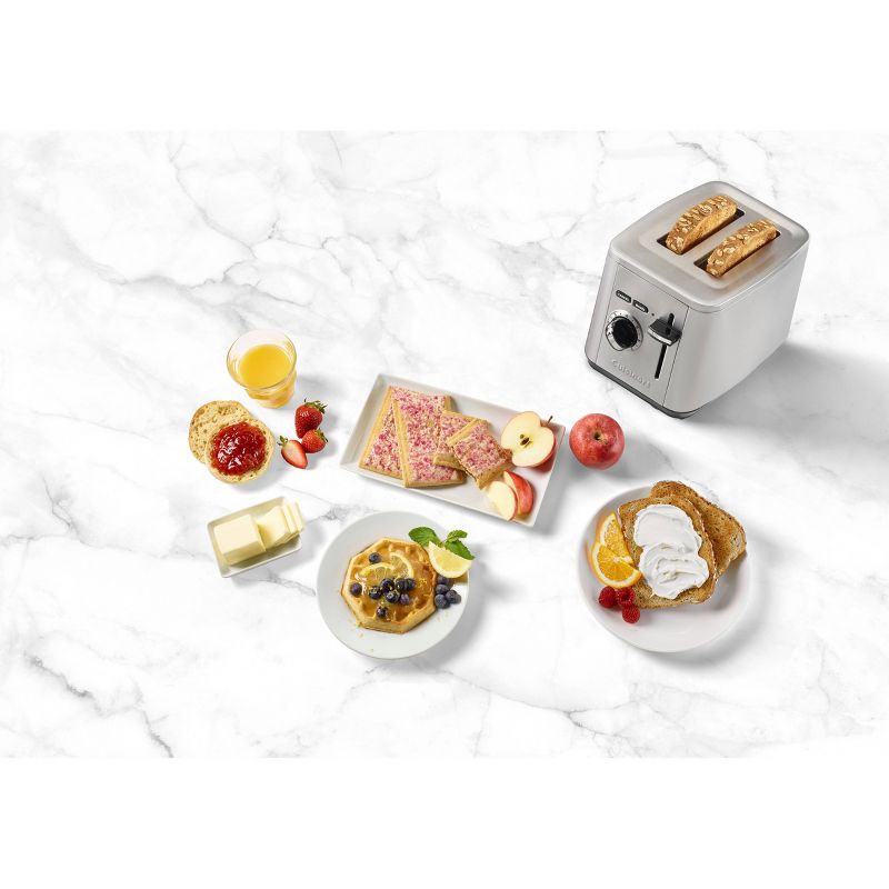 slide 4 of 5, Cuisinart 2 Slice Classic Stainless Steel Toaster, 1 ct