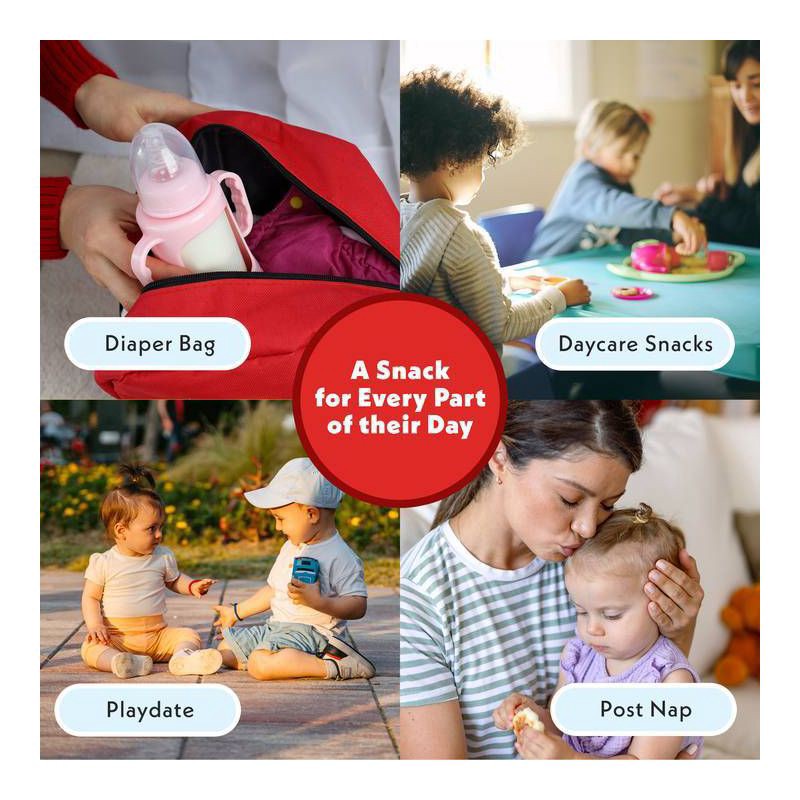 slide 10 of 13, Once Upon a Farm Coconut Melts Variety Pack Baby Snack - 2.5oz/10ct, 2.5 oz, 10 ct