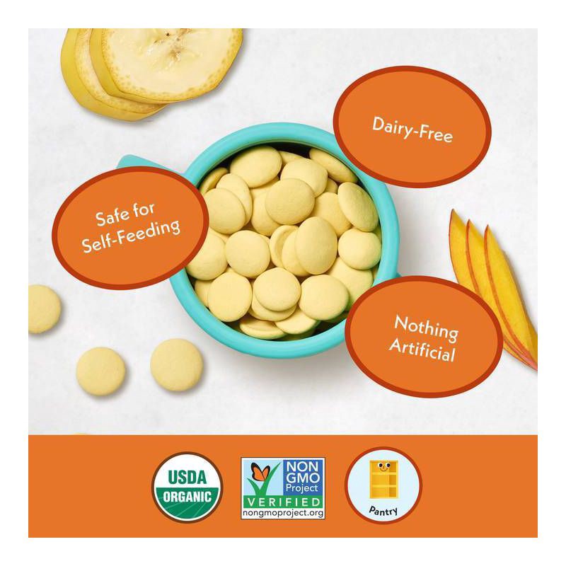 slide 11 of 13, Once Upon a Farm Coconut Melts Variety Pack Baby Snack - 2.5oz/10ct, 2.5 oz, 10 ct