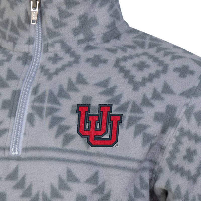 slide 3 of 3, NCAA Utah Utes Boys' Quarter Zipped Sweatshirt -M, 1 ct