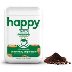 Happy Tate's Chocolate Chip Flavored Medium Roast Ground Coffee - 12oz