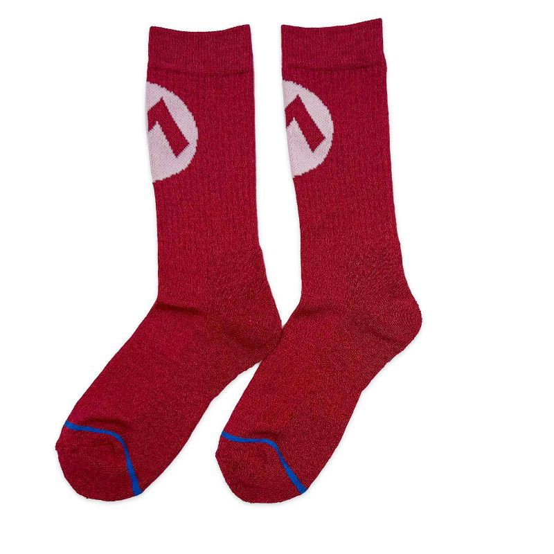 slide 4 of 7, Nintendo Mario & Luigi 2pk Athletic Socks, 2 ct