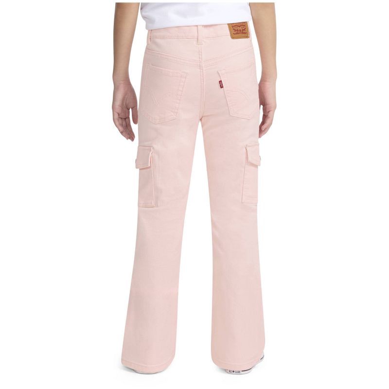 slide 2 of 4, Levi's® Girls' 726 Cargo Flare Pants - Pink 16, 1 ct