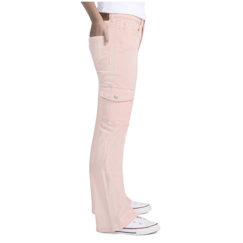 slide 3 of 4, Levi's® Girls' 726 Cargo Flare Pants - Pink 16, 1 ct