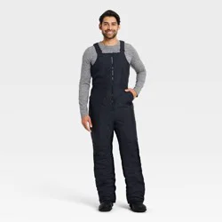 Men's Snow Bib Pants - All In Motion™ Black L
