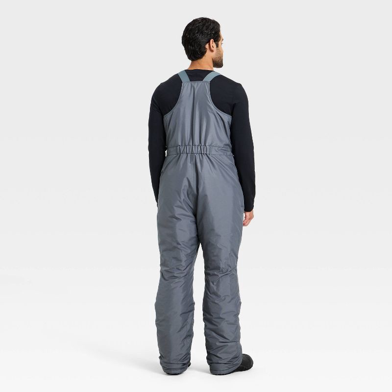 slide 2 of 3, Men's Snow Bib Pants - All In Motion™ Gray XXL, 1 ct