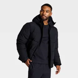 Men's Heavy Puffer Jacket - All In Motion™ Black L