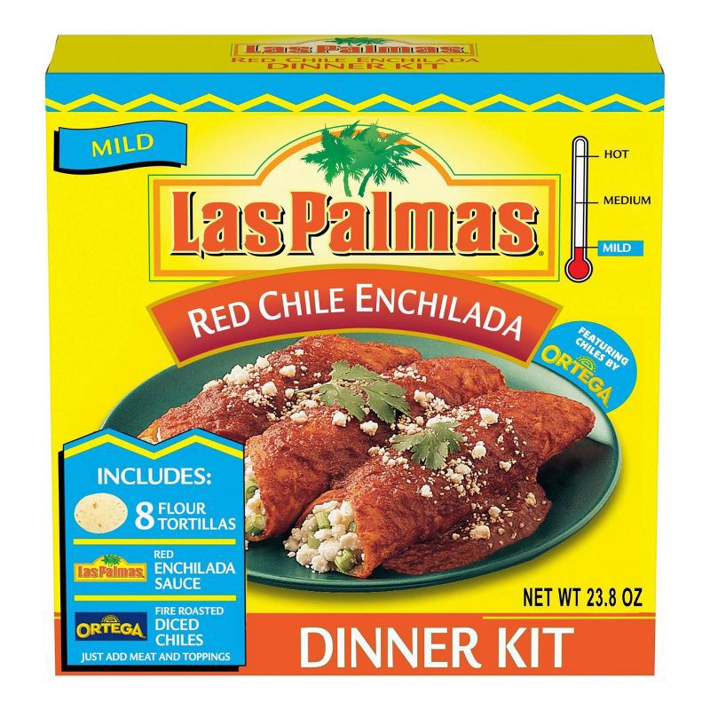 slide 1 of 9, Las Palmas Red Enchilada Kit - 23.8oz, 23.8 oz