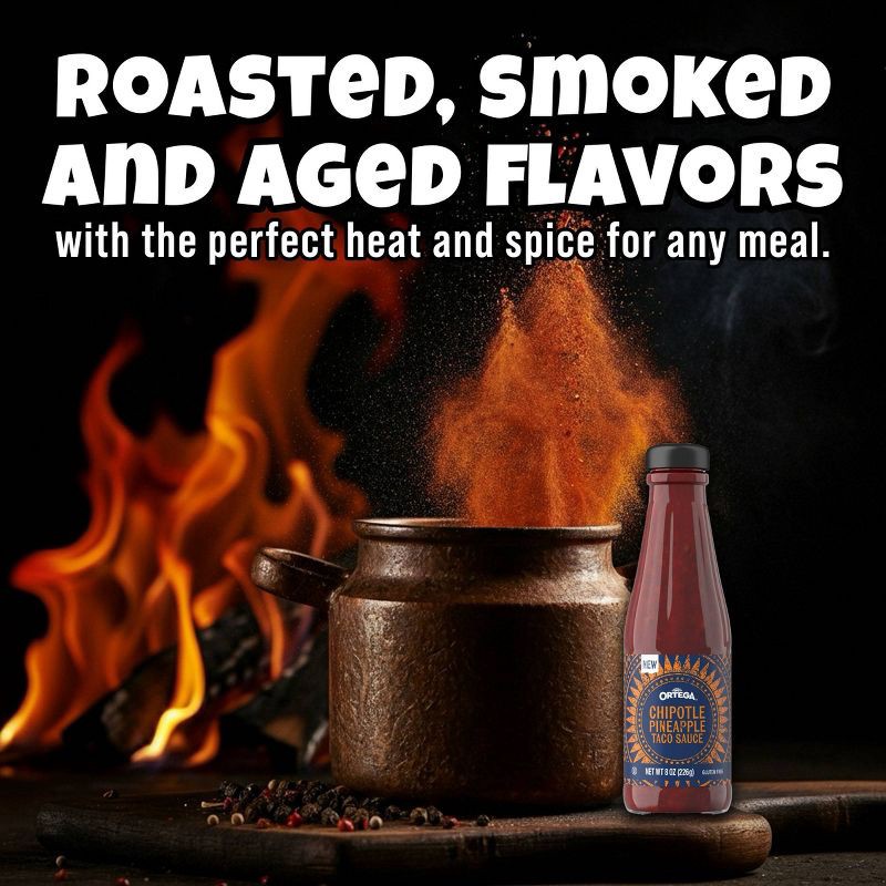 slide 6 of 8, Ortega Pineapple Chipotle Taco Sauce - 8oz, 8 oz
