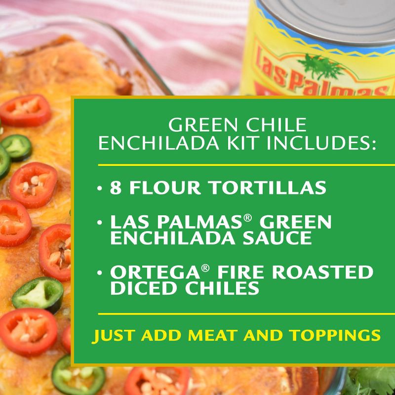 slide 3 of 10, Las Palmas Green Enchilada Kit - 23.8oz, 23.8 oz