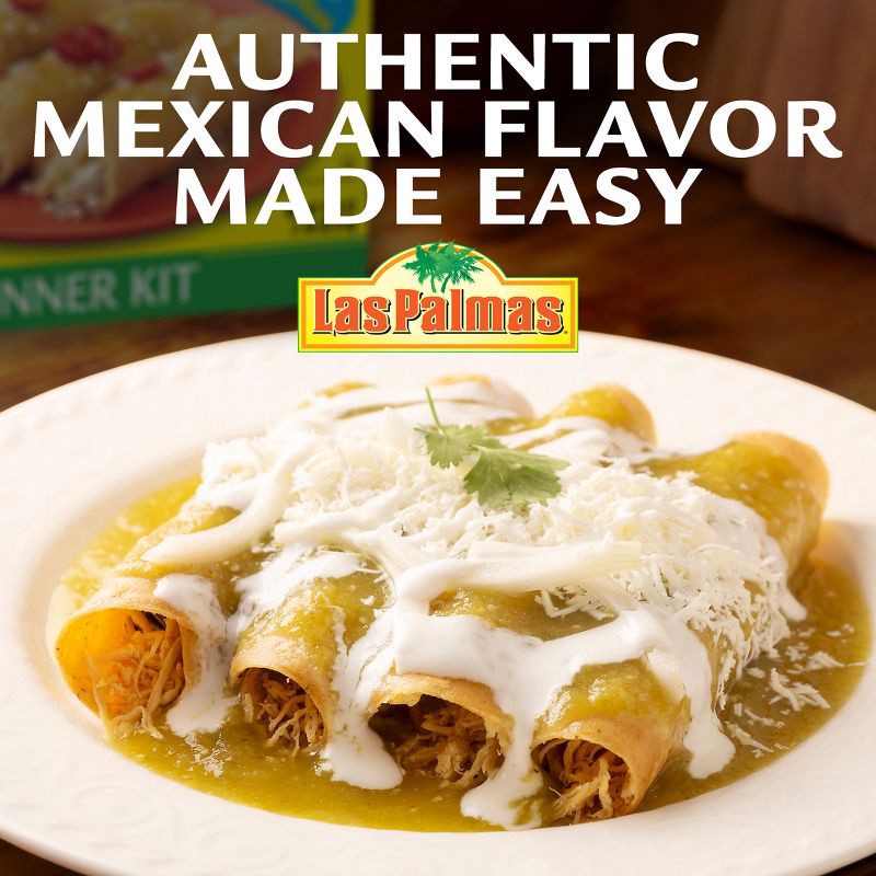 slide 4 of 10, Las Palmas Green Enchilada Kit - 23.8oz, 23.8 oz