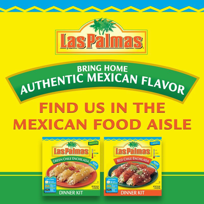 slide 7 of 10, Las Palmas Green Enchilada Kit - 23.8oz, 23.8 oz