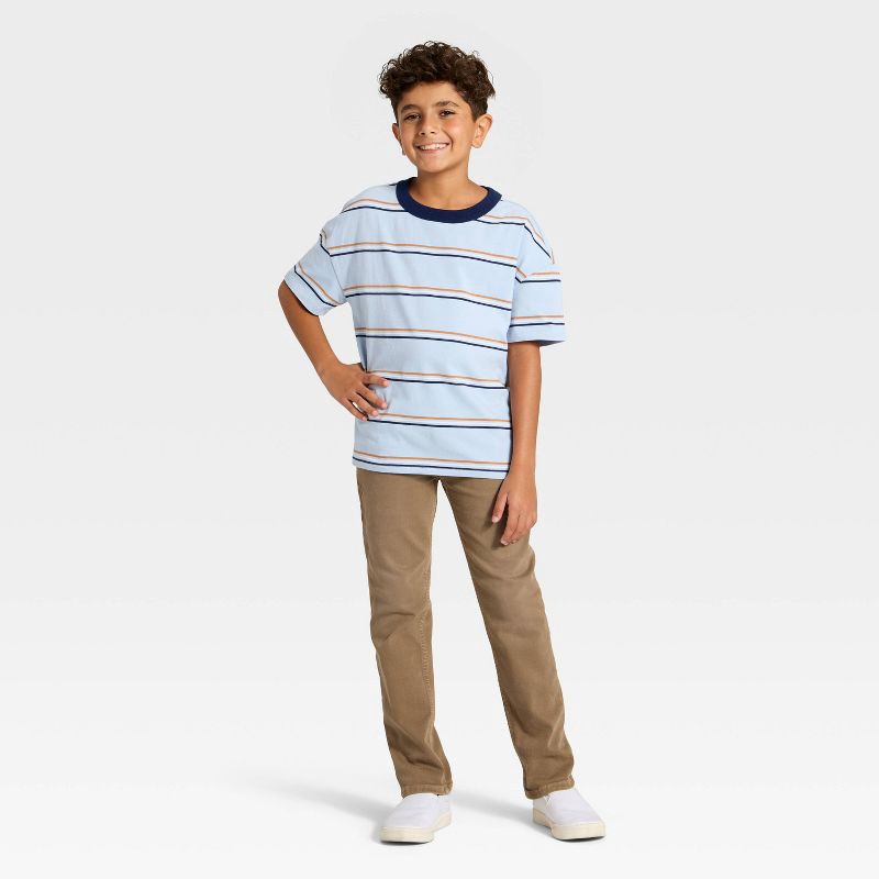 slide 3 of 3, Boys' Slim Fit Jeans - Cat & Jack™ Brown 5, 1 ct