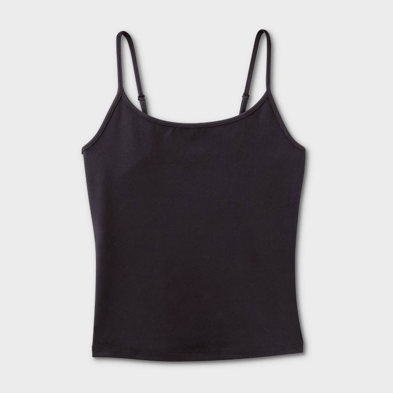 slide 4 of 4, Women's ButterBliss Camisole - Wild Fable™ Black S, 1 ct