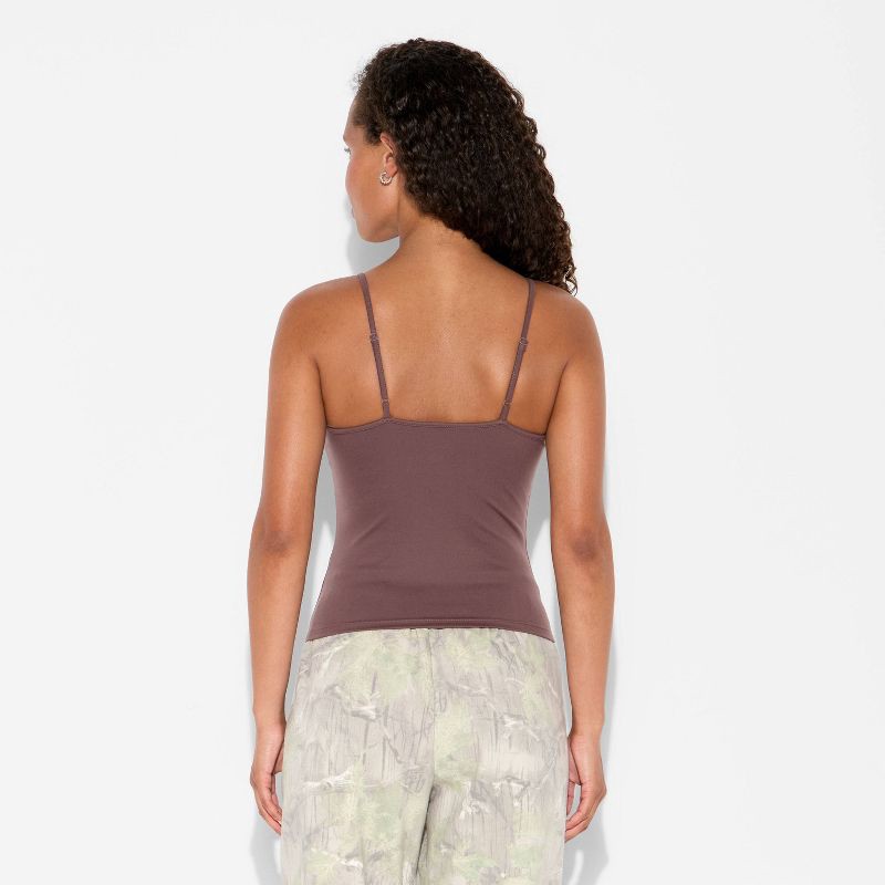 slide 3 of 4, Women's ButterBliss Camisole - Wild Fable™ Brown XL, 1 ct