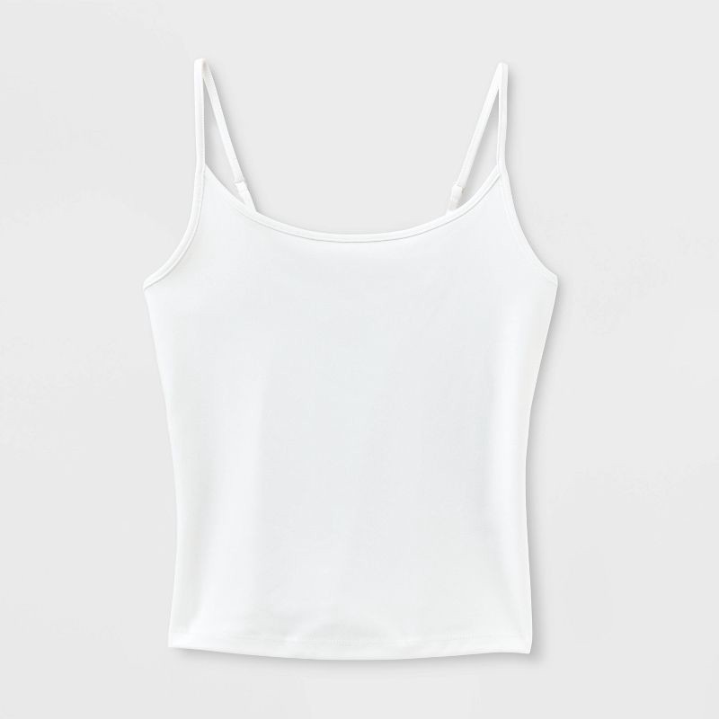 slide 4 of 4, Women's ButterBliss Camisole - Wild Fable™ White L, 1 ct