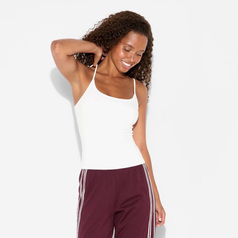 slide 2 of 4, Women's ButterBliss Camisole - Wild Fable™ White XL, 1 ct