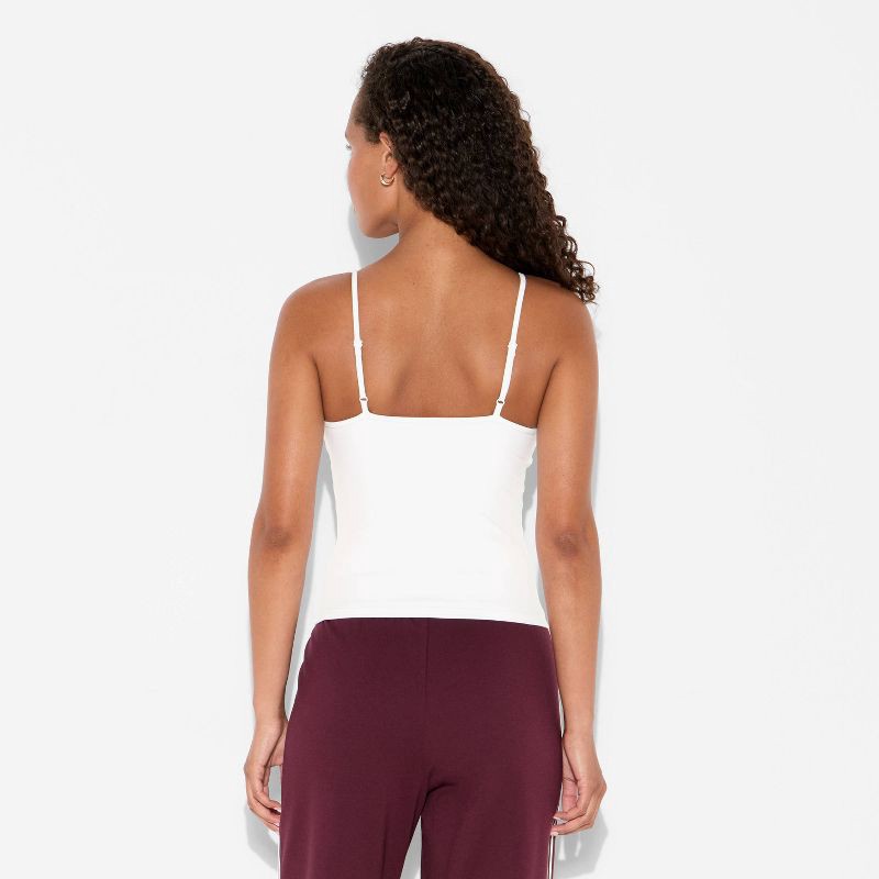 slide 3 of 4, Women's ButterBliss Camisole - Wild Fable™ White XL, 1 ct