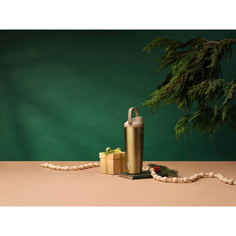 slide 7 of 10, Special Edition Holiday Owala 30oz Stainless Steel FreeSip Water Bottle - Absolute Sleigh, 30 oz