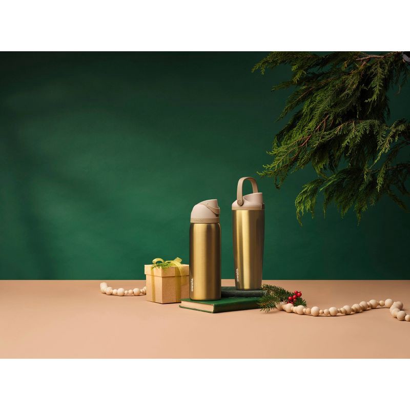 slide 8 of 10, Special Edition Holiday Owala 30oz Stainless Steel FreeSip Water Bottle - Absolute Sleigh, 30 oz