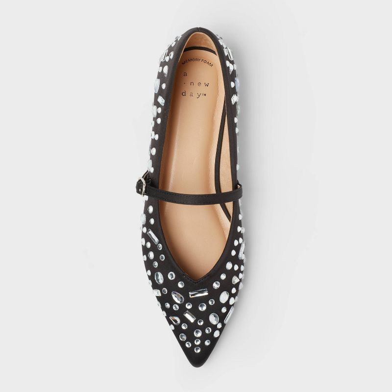 slide 3 of 3, Women's Gabriella Shoes - A New Day™ Jet Black 9.5, 1 ct