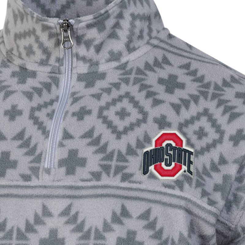 slide 3 of 3, NCAA Ohio State Buckeyes Men's Full Zipped Sweatshirt - M, 1 ct