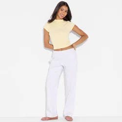 Women's Mid-Rise Slim Straight Sweatpants - Wild Fable™ Heather Gray M