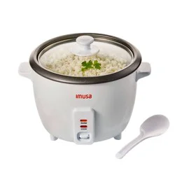 IMUSA 10 Cup Rice Cooker White