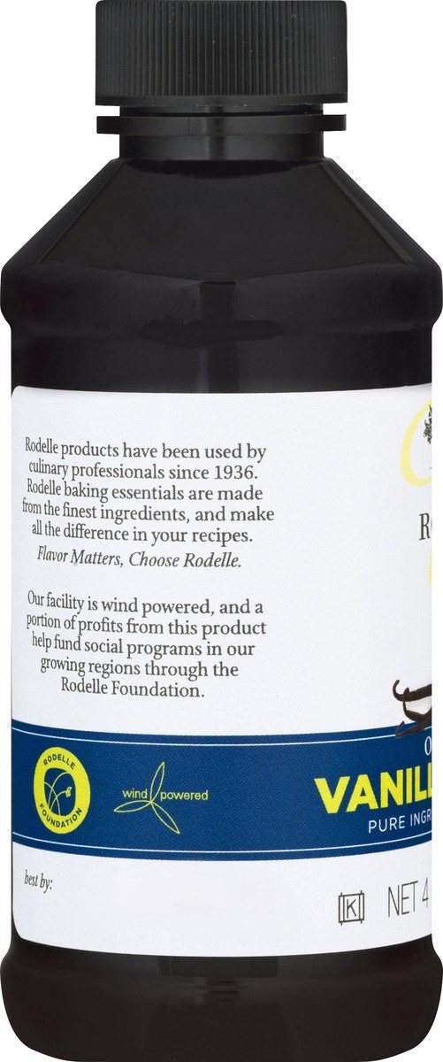 slide 9 of 9, Rodelle Organic Pure Vanilla Extract, 4 fl oz