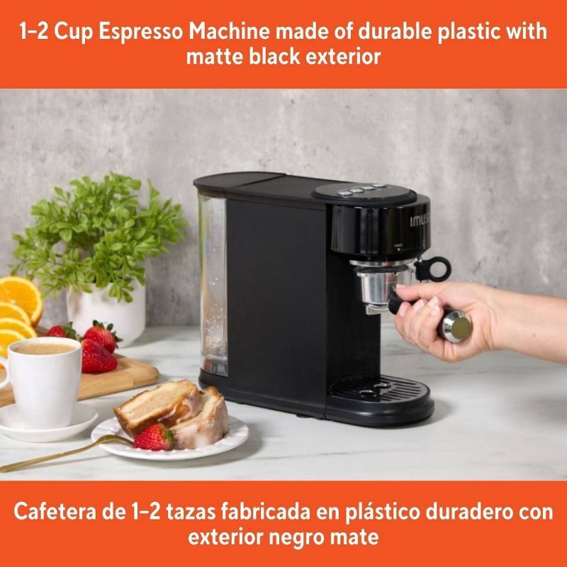 slide 7 of 7, IMUSA SlimBrew Espresso Cappuccino Maker, 1 ct