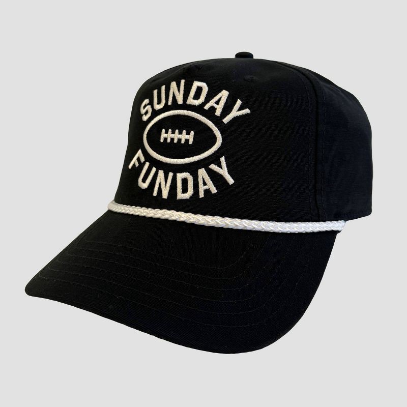 slide 3 of 4, Mad Engine Men's Sunday Funday Baseball Hat - Black, 1 ct