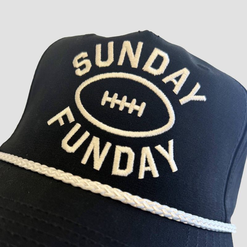 slide 4 of 4, Mad Engine Men's Sunday Funday Baseball Hat - Black, 1 ct