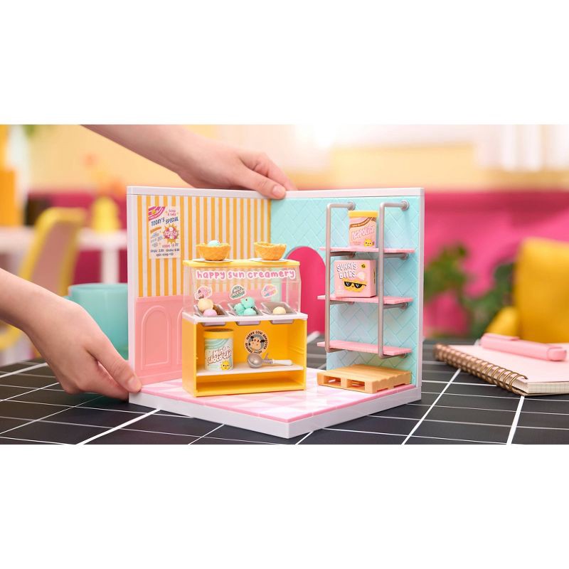 slide 2 of 7, MGA's Miniverse Make It Mini Spaces Ice Cream Shop, Building Set, 1 ct