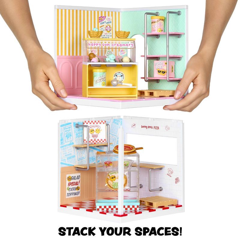 slide 5 of 7, MGA's Miniverse Make It Mini Spaces Ice Cream Shop, Building Set, 1 ct