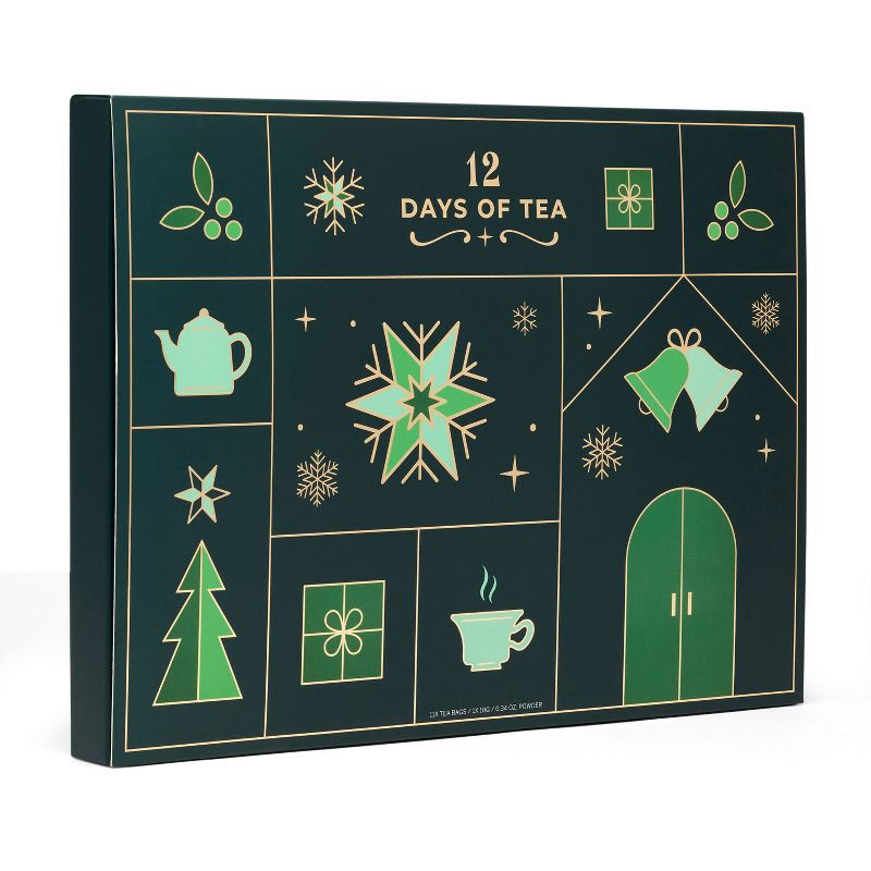 slide 3 of 5, 12 Days of Tea Gift Set - 11ct, 11 ct