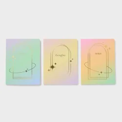 3pk 8"x6" 120 Pages College Journal - Spritz™