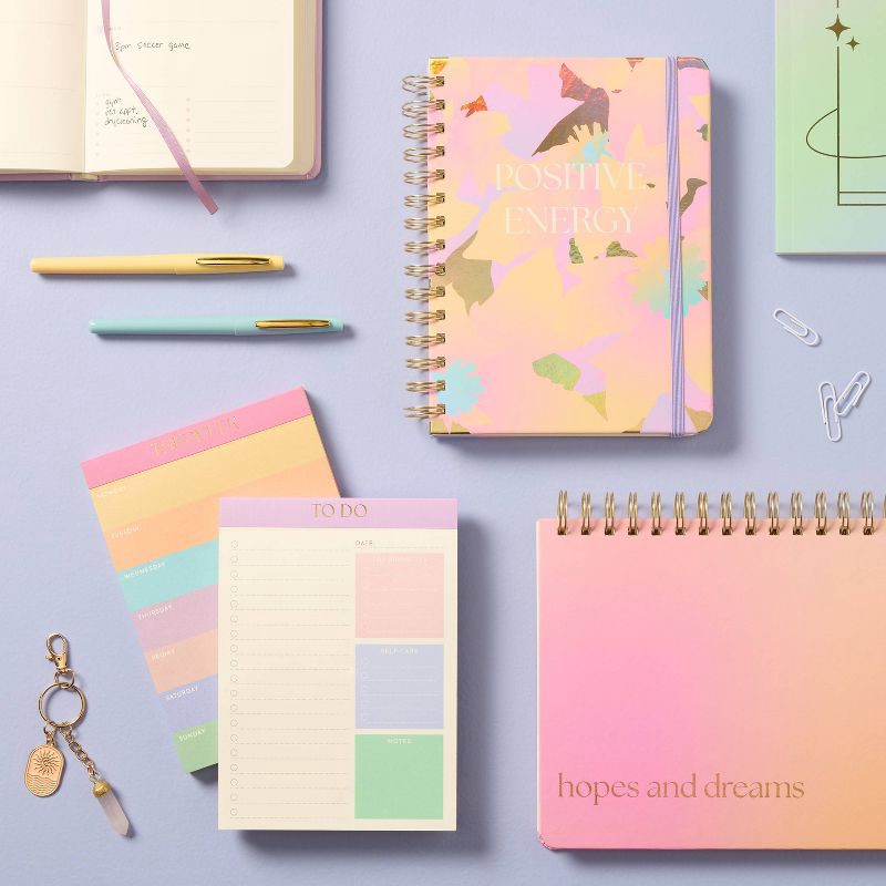 slide 2 of 3, "Positive Energy" Guided Wellness 8"x6.5" 218 Pages Special Journal - Spritz™, 1 ct